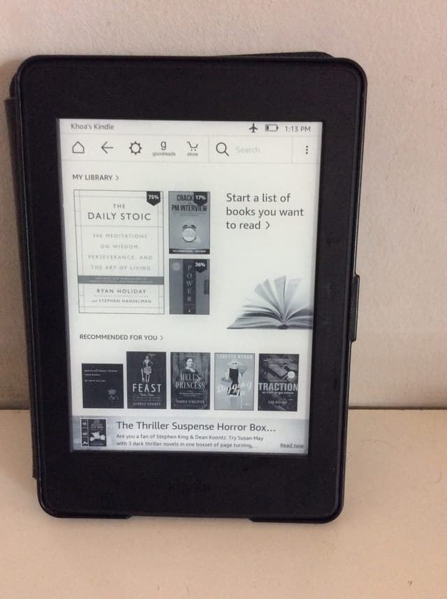 9 lý do tại sao bạn nên mua máy đọc sách Kindle