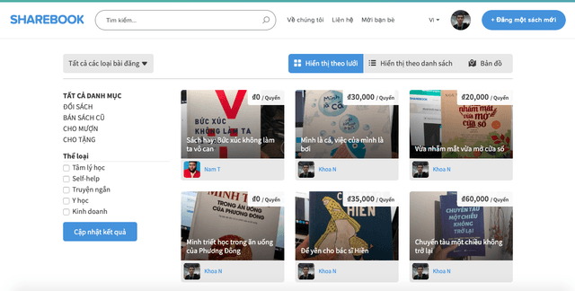Tạo app marketplace mua bán sách cũ trong 1h với Sharetribe