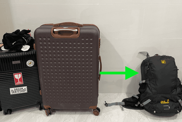 Sống tối giản dưới 7kg hành lý