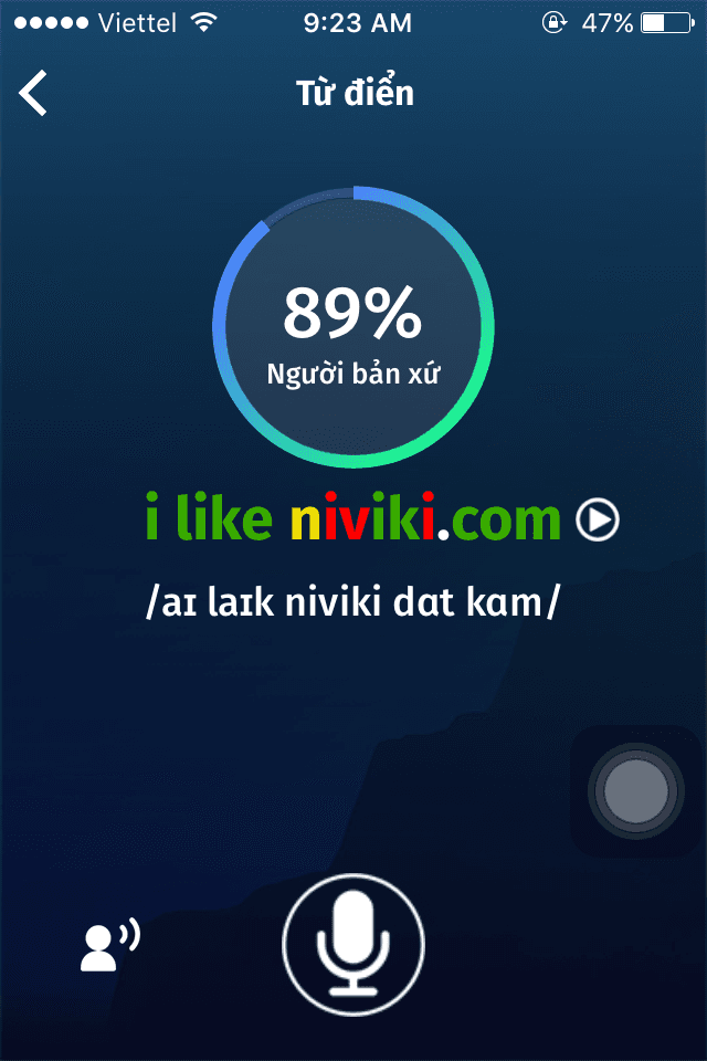 Luyện nói tiếng Anh với ứng dụng Elsa Speak kết hợp với AI